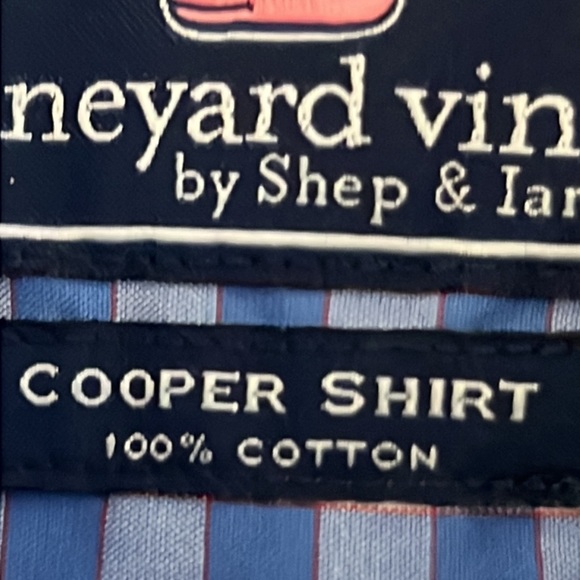 NEW VINEYARD VINES  COOPER SHIRT Sz M LS no store tags - Picture 4 of 6